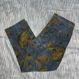 Floral Patterned Men's Pants
